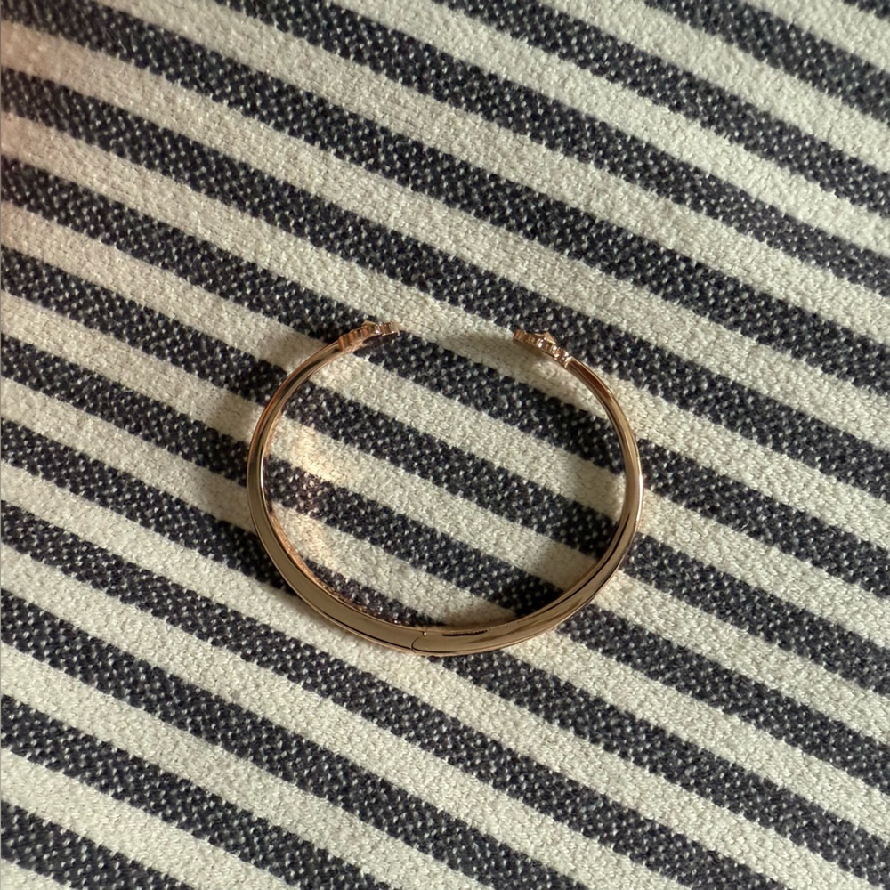 Kate spade rose gold 4 leaf clover bracelet - Picture 6 of 8